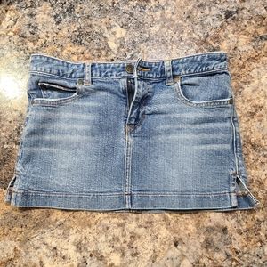 Abercrombie jean skirt